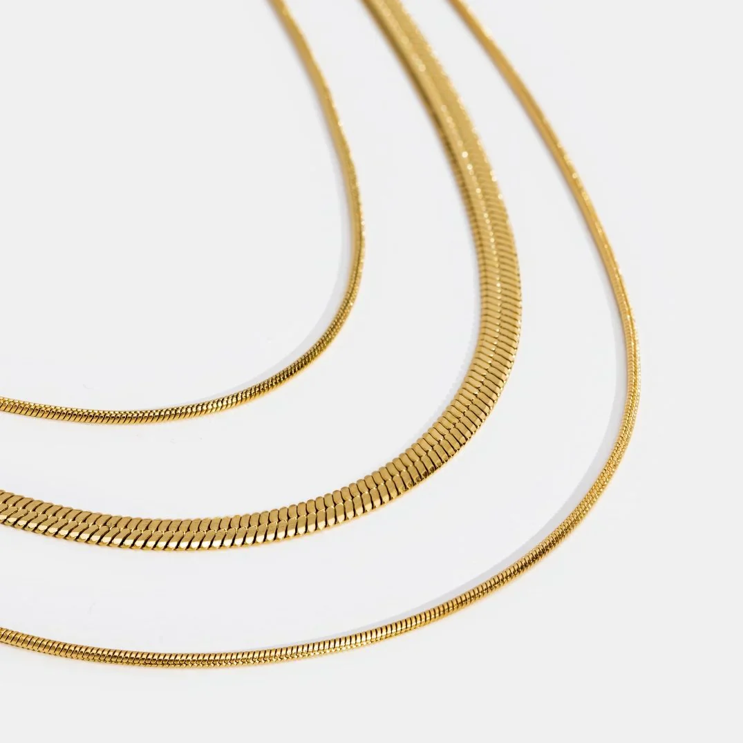 Avielle Multi-Layered Necklace | Gold