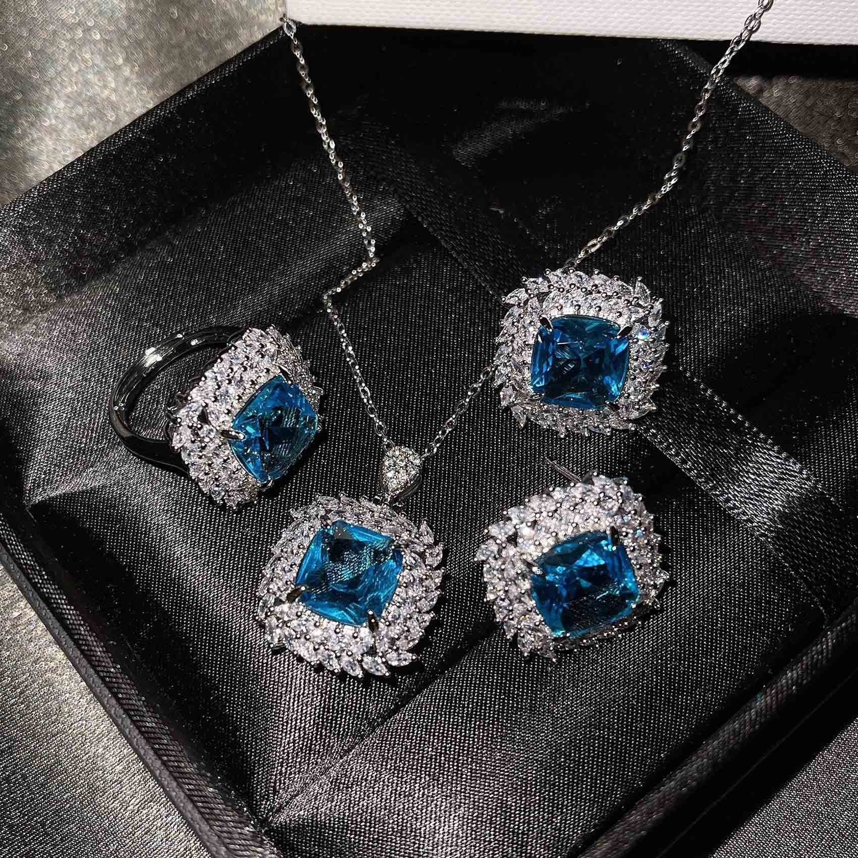 Caelith Verdane Yellow Set | White Gold - Image 2