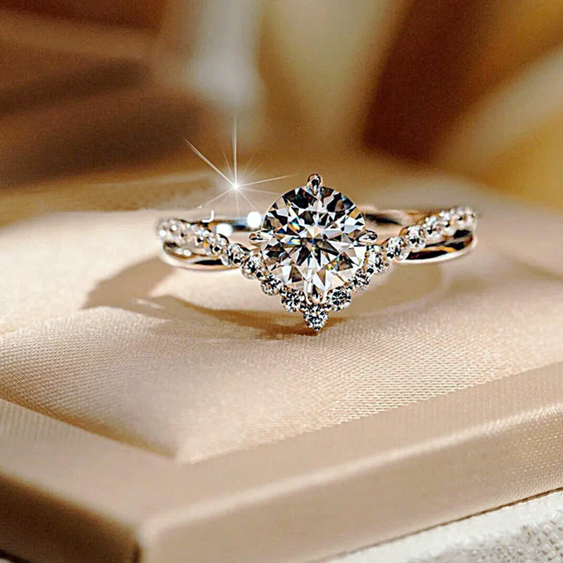 Celina Everhart Ring | White Gold