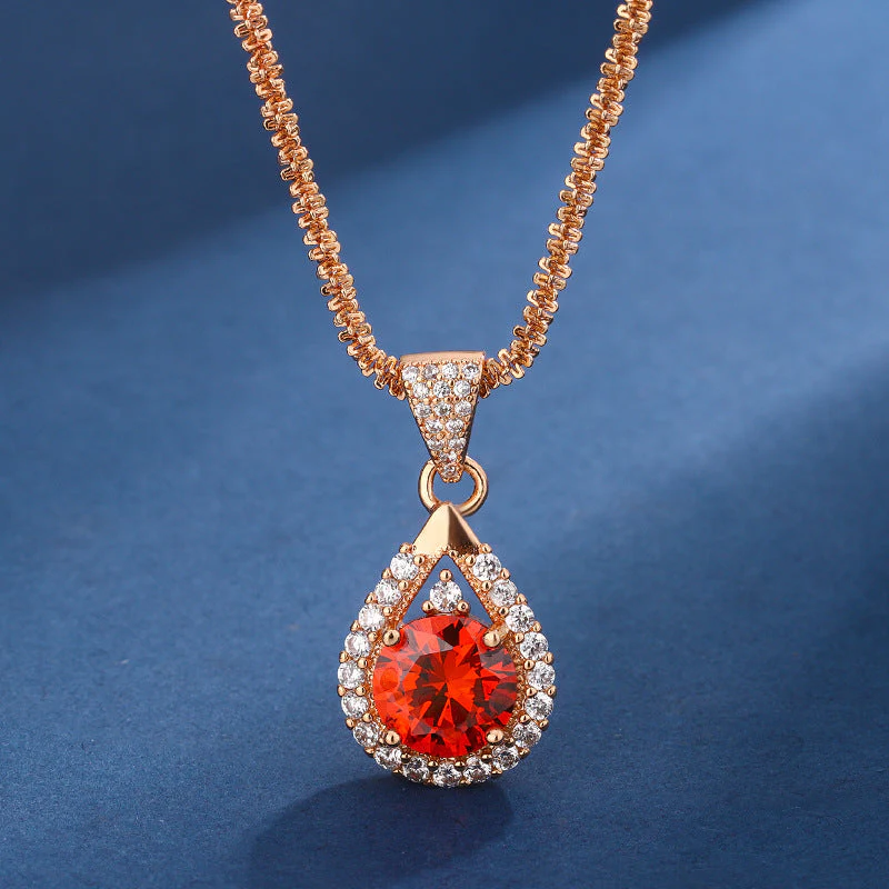 Crimson Champagne Set | Rose Gold - Image 3