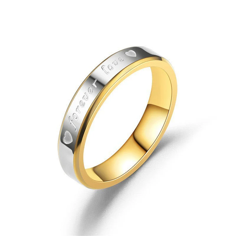 Forever Love Couple Ring | Gold - Image 5