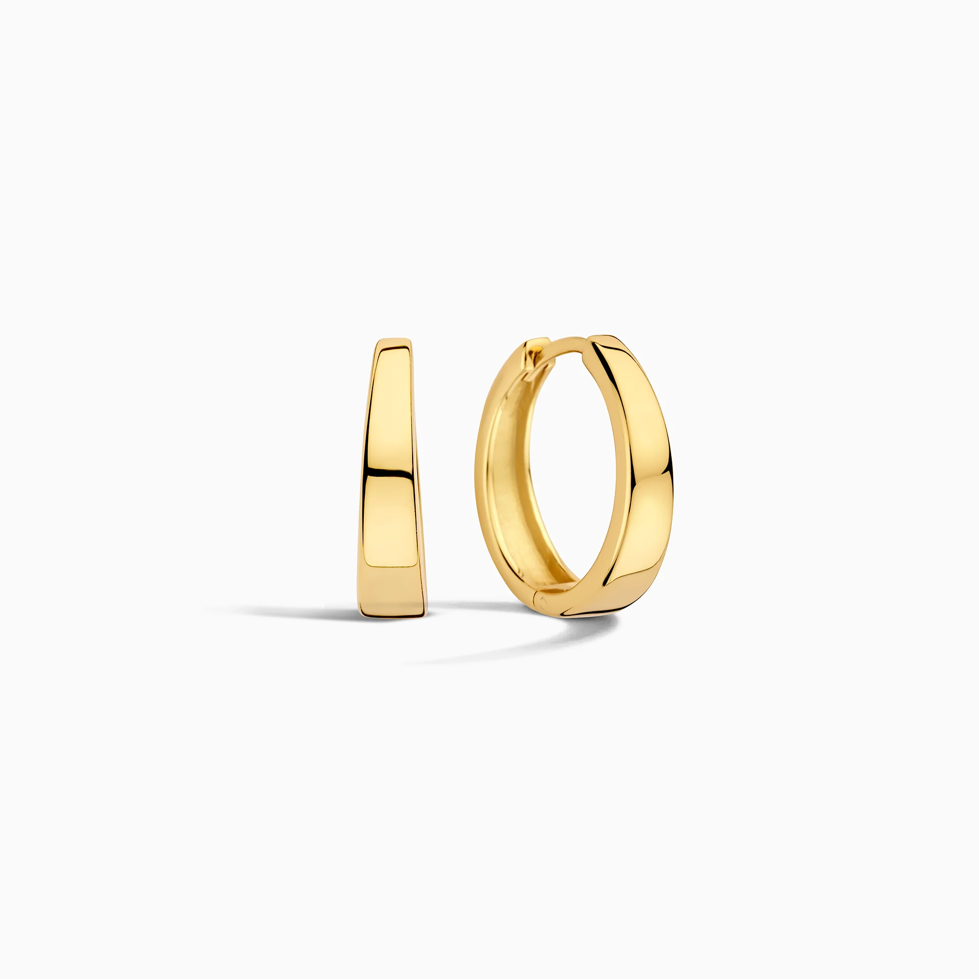 Gia Hoops | White Gold - Image 3