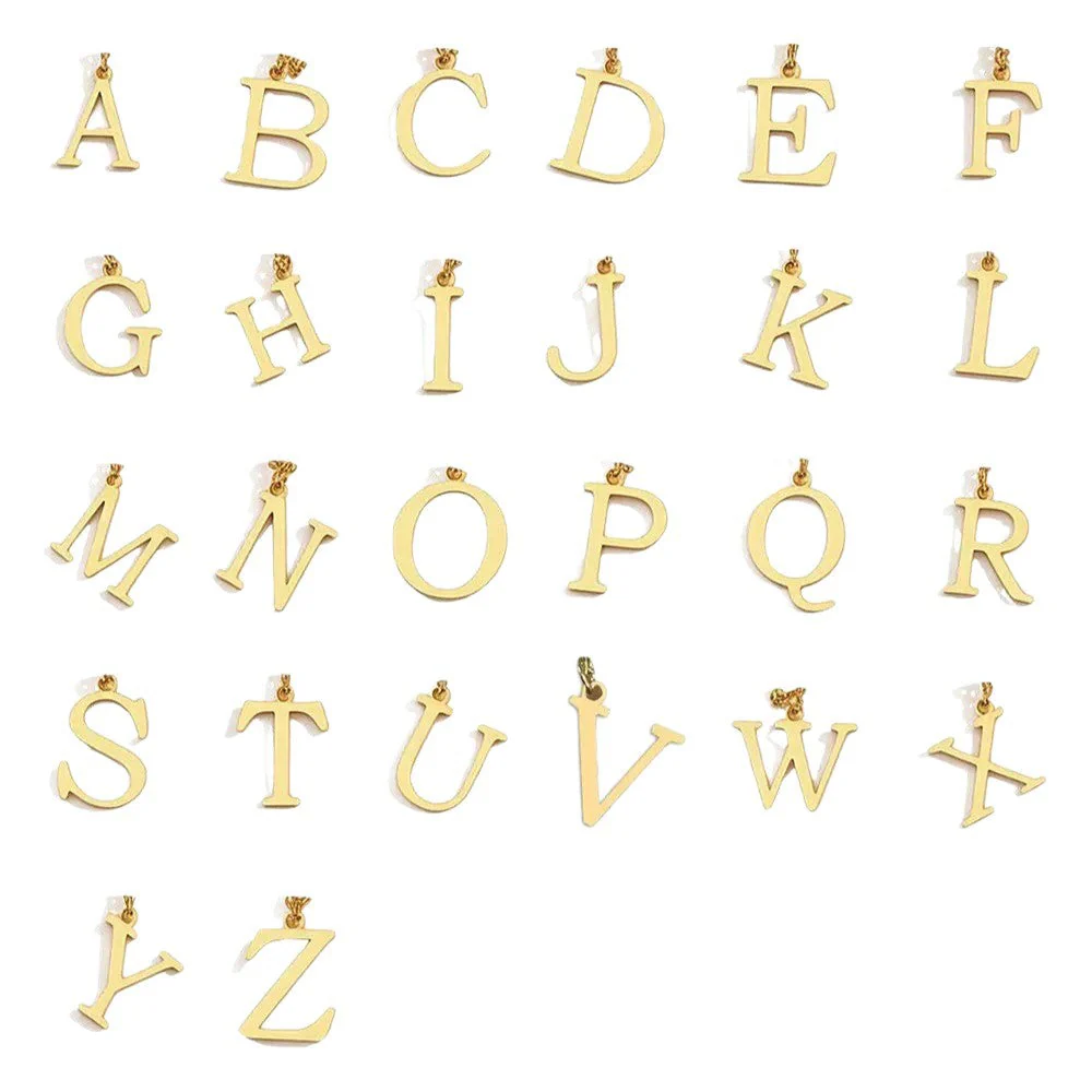 Layered Initial Necklace | Gold - Image 3