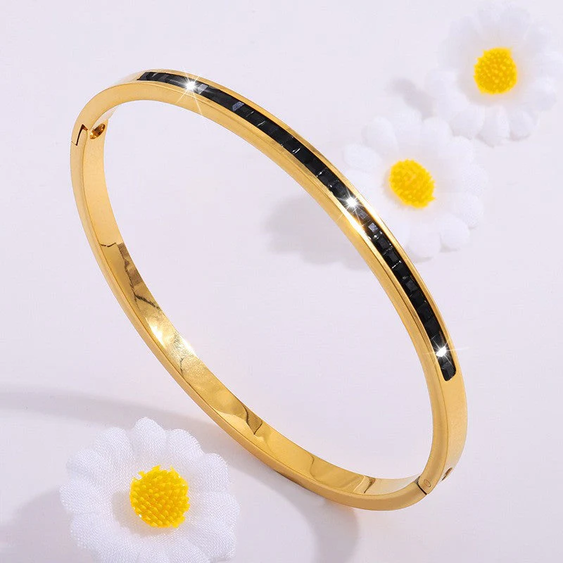 Liora Bellanotte Bracelet Green | Gold - Image 2