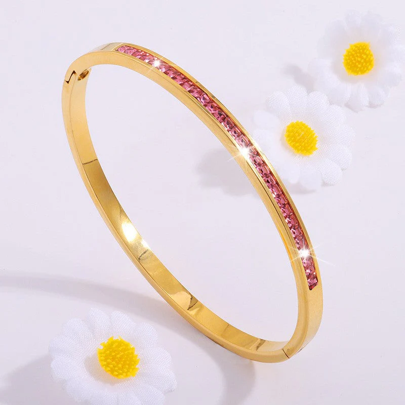 Liora Bellanotte Bracelet Green | Gold - Image 3