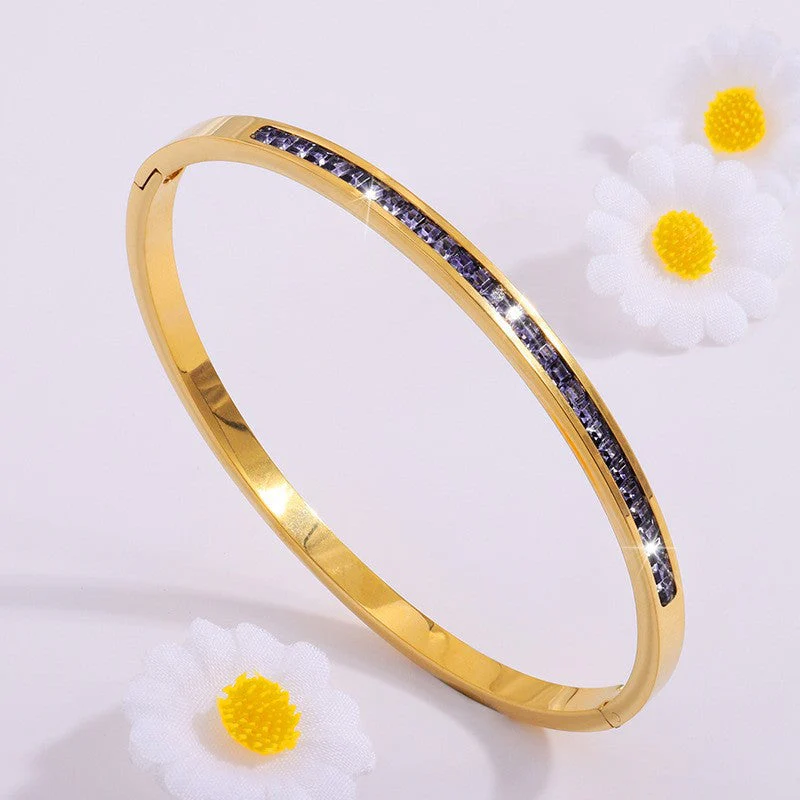 Liora Bellanotte Bracelet Green | Gold - Image 4