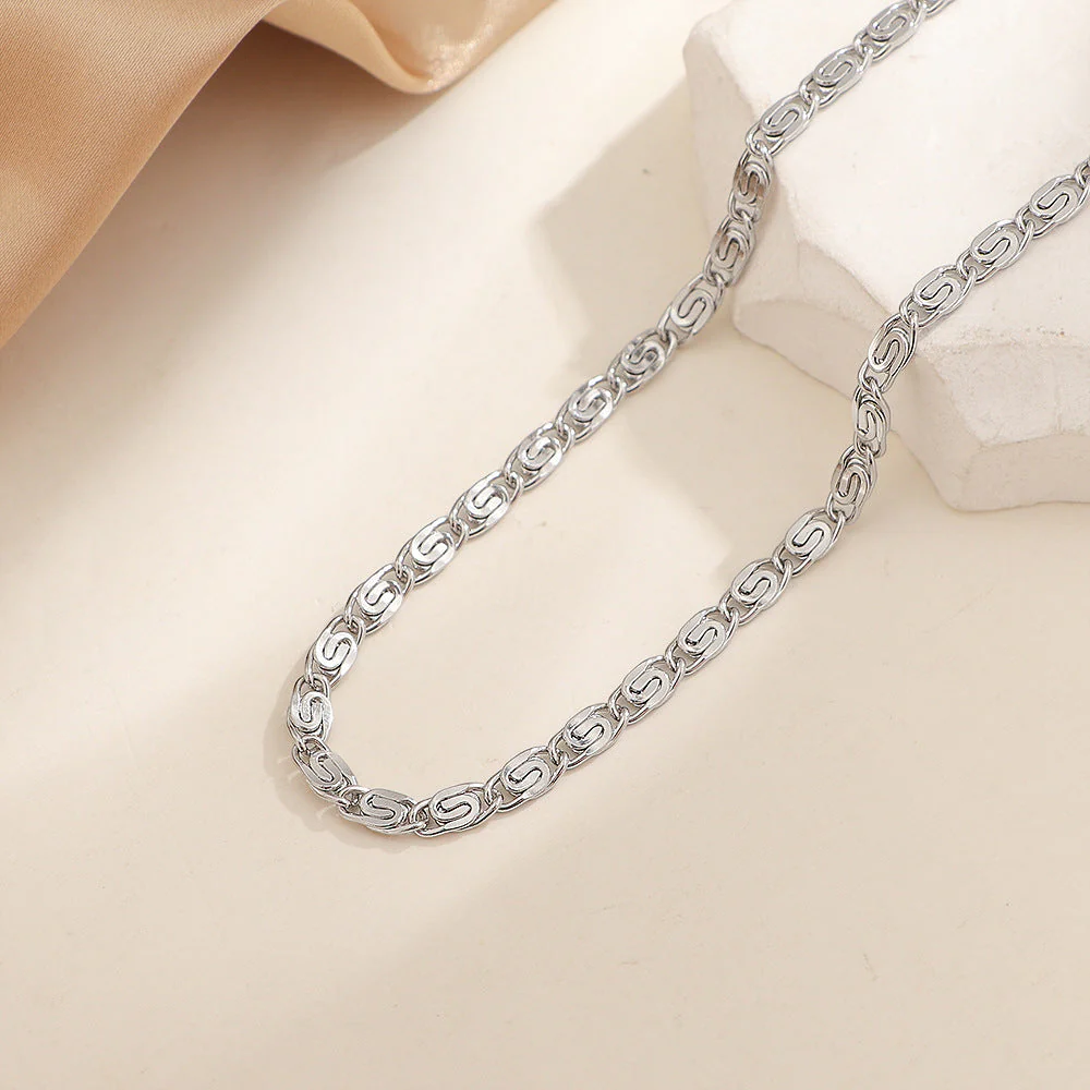 Nusa Woven Chain Necklace | Gold - Image 2