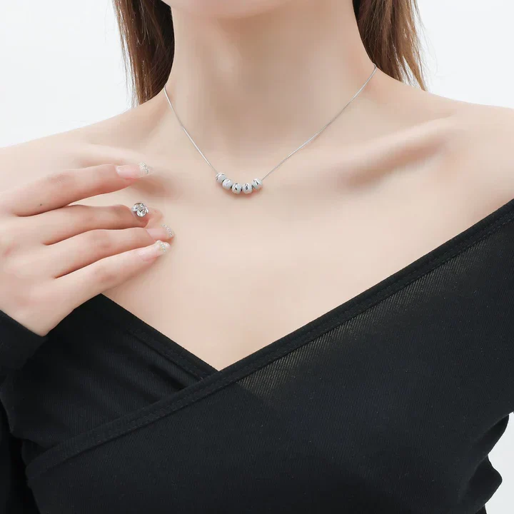 Serena Granata Necklace | Gold - Image 2