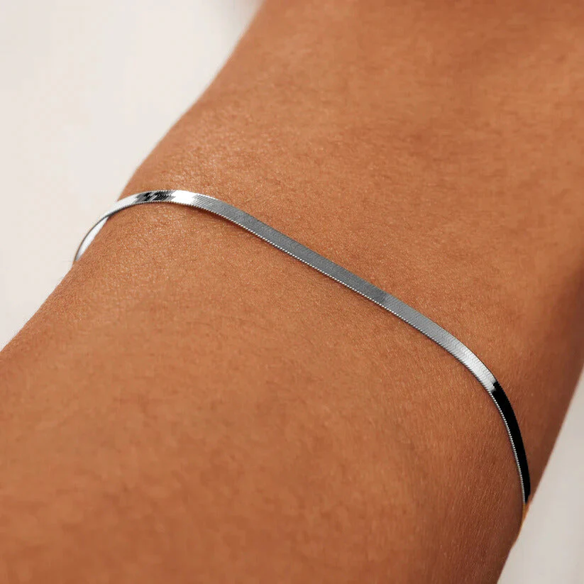 Soleil Serpent Bracelet | White Gold - Image 3