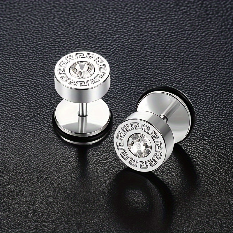 Theron Keyline Stud Earring | Gold - Image 2