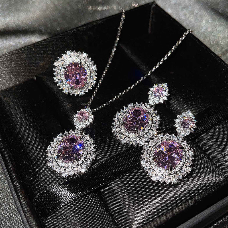 Vespera Aetherin Red Set | White Gold - Image 2